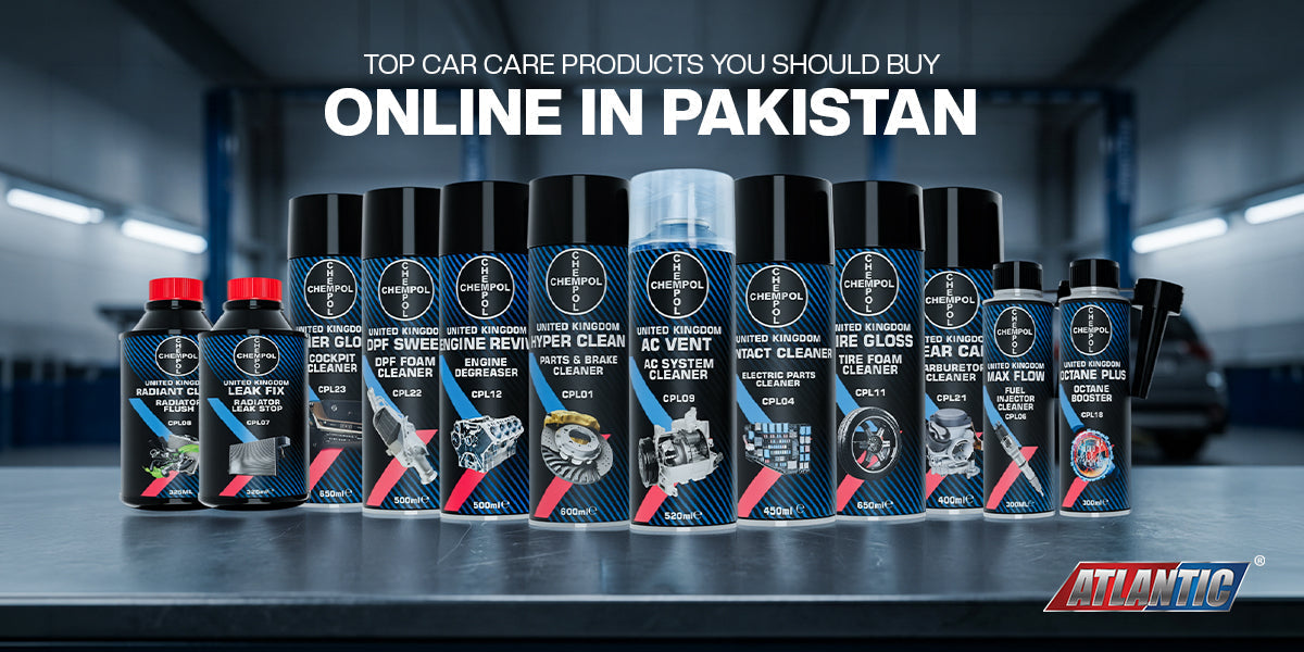 Top Car Care Products You Should Buy Online in Pakistan